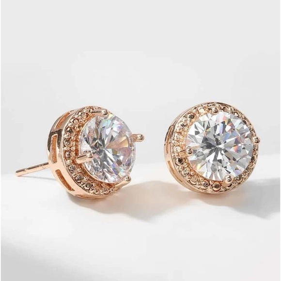 Jewelry - Cubic Zirconia Stud Earrings